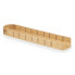 Фото #1 товара Бамбуковая Доска для Резки Хлеба Коричневый Бамбук 50 x 4,5 x 11 cm (6 штук)