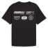 Фото #2 товара Puma Statement Graphic Crew Neck Short Sleeve T-Shirt X F1 Mens Black Casual Top