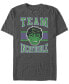 Фото #1 товара Marvel Men's Classic Hulk Team Incredible Collegiate, Short Sleeve T-Shirt