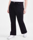 Plus Size Mid Rise Curvy Bootcut Jeans, Created for Macy's