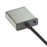 VALUE HDMI - VGA+3.5mm - HDMI - VGA (D-Sub) + 3.5mm - Male - Female - Black - Silver - Black