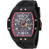 Invicta Men's JM Correa 47mm Red Dial Black Silicone Band Automatic Watch for...