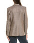 Lafayette 148 New York Single Button Blazer Women's