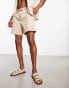 Фото #4 товара GANT logo drawstring woven shorts in beige