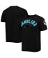 Фото #2 товара Men's Black Carolina Panthers Pro Team T-shirt
