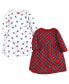 ფოტო #1 პროდუქტის Toddler Boys Cotton Dresses, Red Tartan