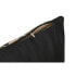Подушка Home ESPRIT Чёрный Позолоченный 45 x 15 x 45 cm