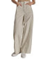 Фото #1 товара DKNY Women's Cotton High-Rise Front-Seam Cargo Pants