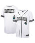 Men's White Coastal Carolina Chanticleers Free-Spirited Full-Button Baseball Jersey Белый, XL - фото #4