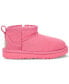 Детские ботиночки для мальчиков UGG® Classic Ultra Mini Розовый, 11 Toddler - фото #2