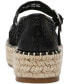 Sonnie Mesh Buckle Platform Espadrille Flats, Created for Macy's