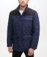 Фото #3 товара Верхняя одежда мужская Пальто с квадратным орнаментом Mixed Media от Cole Haan