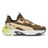 Фото #1 товара Puma RsTrck Horizon Lace Up Mens Beige Sneakers Casual Shoes 39071705