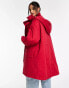 Фото #4 товара ASOS DESIGN hero four pocket parka in red