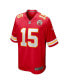 Фото #3 товара Men's Patrick Mahomes Red Kansas City Chiefs Game Jersey