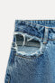 Z1975 MID-WAIST STRAIGHT CUT OUT JEANS