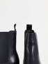 Фото #5 товара Only chelsea boot with contrast stitch in black