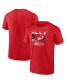Фото #1 товара Men's Elly De La Cruz Red Cincinnati Reds Graphic T-shirt