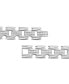 Men's Diamond Open Link Bracelet (1 ct. t.w.) in Sterling Silver