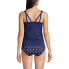 Women's DDD-Cup Adjustable V-neck Underwire Tankini Swimsuit Top Adjustable Strap