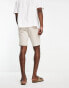 ONLY & SONS slim fit 2 pack chino shorts in navy & beige