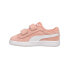 Фото #3 товара Puma Smash 3.0 Slip On Toddler Girls Pink Sneakers Casual Shoes 39203807