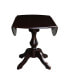 Фото #12 товара 42" Round Dual Drop Leaf Pedestal Table