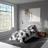 Фото #5 товара Комплект постельного белья One-Home Mosaik серебро-серый 135x200 см