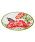 Geraniums Melamine Platter, Set of 2