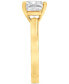 ფოტო #6 პროდუქტის Certified Lab Grown Cushion-Cut Diamond Solitaire Engagement Ring (3 ct. t.w.) in 14k Gold
