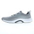 Reebok Lite Plus 4 Mens Gray Canvas Lace Up Athletic Running Shoes