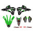 DCOR VISUALS Kawasaki KX 85 2014 Graphic Kit