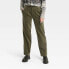 Фото #1 товара Houston White Adult Velvet Pants - Green 30x32