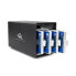 OWC ThunderBay 4 mini - HDD/SSD enclosure - 2.5" - Serial ATA - 40 Gbit/s - USB connectivity - Black