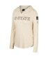 Women's Cream Kansas State Wildcats OHT Military-Inspired Appreciation Casey Raglan Long Sleeve Hoodie T-shirt