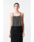 Women's Pearl Embellished Cami Top