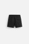 REGULAR TEXTURED SWIMMING TRUNKS