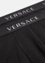 Белье Versace 274778 LOGO TRUNKS BI-PACK черное размер 5 (США M) - фото #2