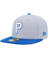 Фото #4 товара Men's Gray, Blue Pittsburgh Pirates Dolphin 59FIFTY Fitted Hat
