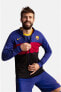 Фото #2 товара Толстовка Nike Fc Barcelona Slim Fit Kesim Eşofman Ceketi CI9248-455