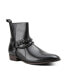 Фото #2 товара Men's Dunbar Fashion Motorcycle Harness Zip Boots