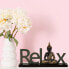 Фото #2 товара Dekorativer Schriftzug Relax mit Buddha