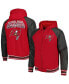 Фото #2 товара Куртка для мужчин G-III Sports by Carl Banks Tampa Bay Buccaneers Defender Раглан-джекет Varsity Красная