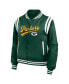 Women's Green Green Bay Packers Bomber Full-Zip Jacket