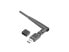 Фото #3 товара Беспроводной USB WLAN адаптер Lanberg NC-0150-WE - 2400 Mbit/s - Черный