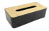 Фото #1 товара Tissue Box Halter Schwarz 26x13.2x8.8