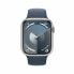 Фото #3 товара Умные часы Apple MRMG3QL/A Серебряный 45 mm