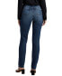 ფოტო #2 პროდუქტის Women's Elyse Mid Rise Straight Leg Jeans