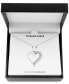 Diamond Heart 18" Pendant Necklace (1/10 ct. t.w.) in Sterling Silver