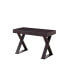 Фото #2 товара Trendy Writing Desk With Drawer, Espresso